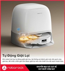 Robot hút bụi lau nhà Roborock Revo‑Curv Bản Quốc Tế – Cuộc cách mạng dọn dẹp nhà cửa